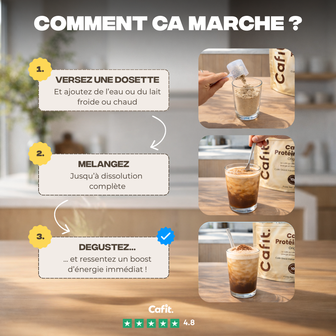 Cafit - Café Protéiné